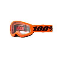 100% Очки подростковые Strata 2 Junior Neon Orange / Clear в Воронеже