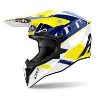 Airoh Мотошлем Wraaap Feel Yellow/Blue Gloss в Воронеже
