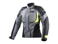 LS2 Мотокуртка женская Phase Lady Jacket серо-чёрно-жёлтый в Воронеже