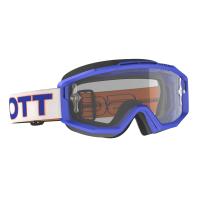 Scott Очки Split OTG white/blue clear works в Воронеже