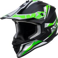 IXS шлем кроссовый 362 2.0 Черно-зеленый-белый в Воронеже