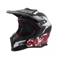 Beon Шлем B-602 Black White Red в Воронеже