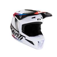 Leatt Шлем кроссовый Moto 2.5 Helmet Black/White 2024 в Воронеже