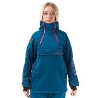 Dragonfly Куртка-анорак сноубордическая DF Uktus Woman Dark Ocean - Pink в Воронеже