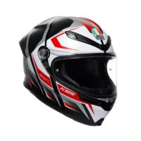 AGV Шлем K6 S 2206 Karve Matt Black/White/Red в Воронеже