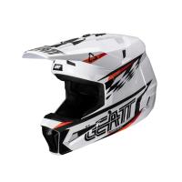 Leatt Шлем кроссовый Helmet Kit Moto 3.5 V25 White в Воронеже