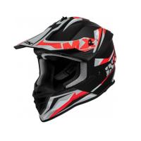 IXS Шлем Кроссовый 362 2.2 Черный/Красный/Матовый в Воронеже