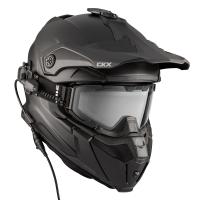 CKX Шлем кроссовый с маской Titan Solid Черный/Матовый в Воронеже