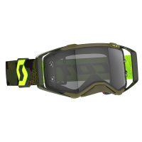 Scott Очки кроссовые Prospect LS kaki green/neon yellow light sensitive в Воронеже