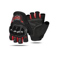 Ones Again Перчатки Half Finger MG-14D black-red в Воронеже
