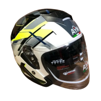 AiM Шлем JK526 Yellow/Grey/White в Воронеже