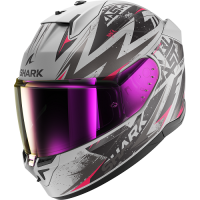 Shark Шлем D-Skwal 3 Blast-R Mat Silver/Violet/Black в Воронеже