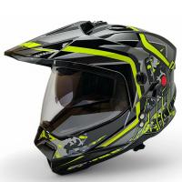 AIM Шлем кросс/эндуро JK802S Yellow/Grey/Black в Воронеже