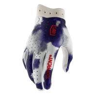 100% Мотоперчатки текстильные ITrack Blue/White 2026 в Воронеже