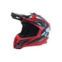 AiM Шлем RH855 Carbon Terrain Black/Red в Воронеже