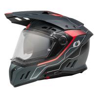Oneal Шлем кроссовый со стеклом Sierra RS Echo красный/черный в Воронеже
