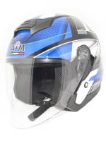 AiM Шлем открытый JK526 Blue/Grey/Black в Воронеже