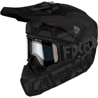 FXR Шлем Clutch Cold Stop QRS Electric 22 Black Ops в Воронеже