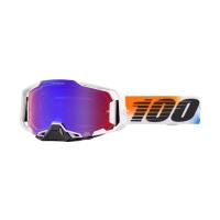 100% Очки Armega Hiper 2025 United / Mirror Red/Blue в Воронеже