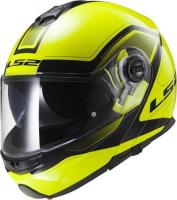 LS2 Мотошлем снегоходный FF325 Strobe Electric Snow Civik Желтый/Черный в Воронеже