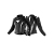 Shima Куртка Кожаная женская Miura 2.0 Black/White в Воронеже
