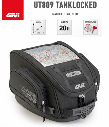 Givi Сумка на бак Tanklocked UT809 20л в Воронеже