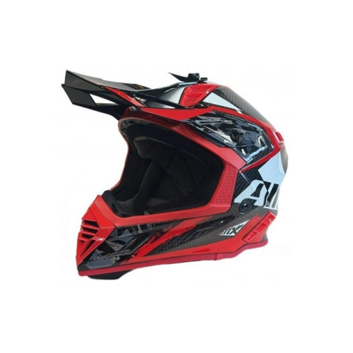 AiM Шлем RH855 Carbon Terrain Black/Red в Воронеже