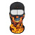 Scout Балаклава Funny face Skull on fire в Воронеже