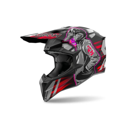 Airoh Шлем Wraaap Cyber Red Matt в Воронеже