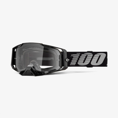 100% Очки Armega Goggle Black / Clear в Воронеже