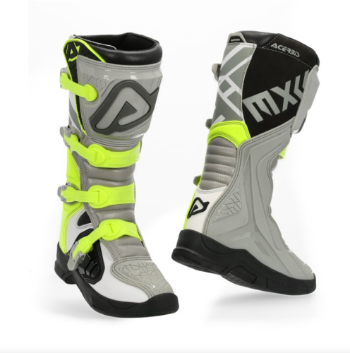 Acerbis Мотоботы кроссовые X-Team Grey/Yellow в Воронеже