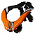 Leatt Защита шеи подростковая 3.5 Neck Brace Junior Orange в Воронеже
