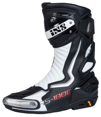 IXS Мотоботы RS-1000 черный/белый в Воронеже