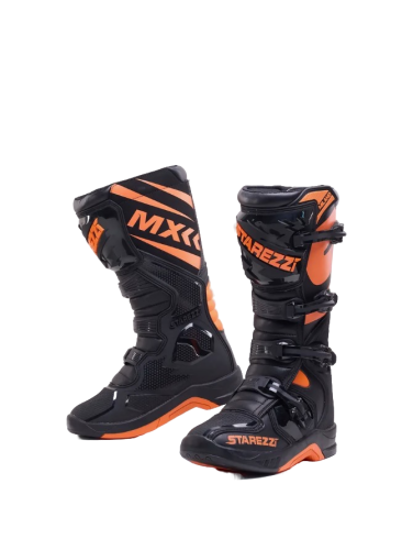 Starezzi Мотоботы Milano Black/Orange в Воронеже