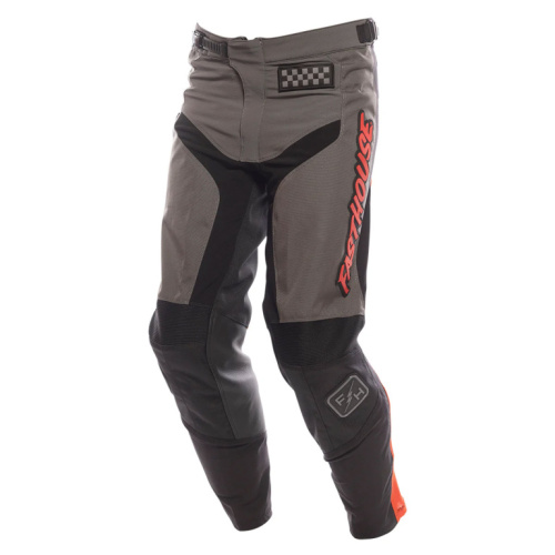 Fasthouse Брюки Grindhouse Pant Gray/Red в Воронеже