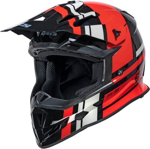 IXS Мотошлем iXS361 2.3 Черно-красный в Воронеже