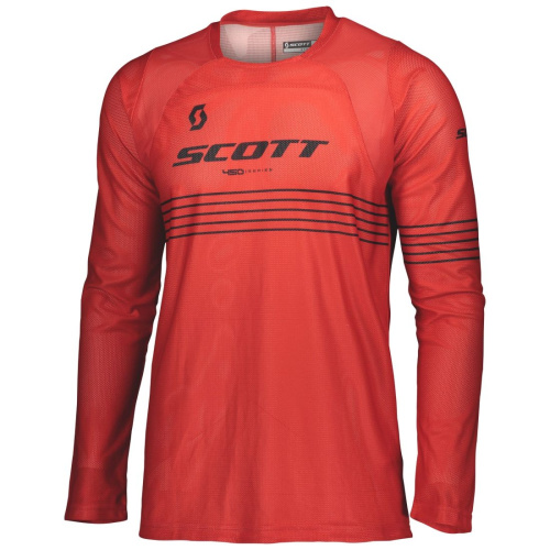 Scott Джерси 450 Angled Light red/black в Воронеже