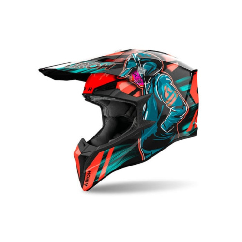 Airoh Шлем Wraaap Cyber Orange Glossy в Воронеже