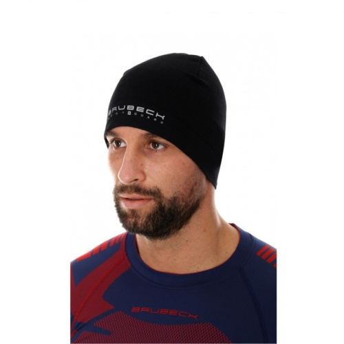 Brubeck Шапка шерстяная Active Wool Черная в Воронеже