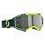 Scott Очки кроссовые Fury LS neon yellow/blue light sensitive grey works в Воронеже
