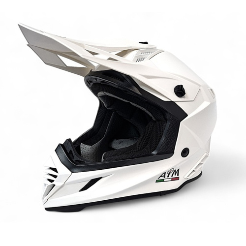 AiM Шлем RH855 White Glossy в Воронеже