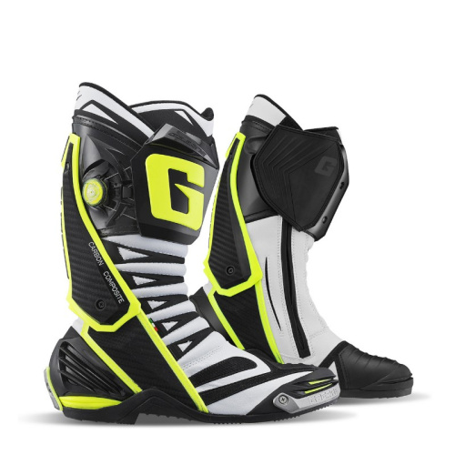 Gaerne Мотоботы GP1 Evo White/Black/Yellow в Воронеже