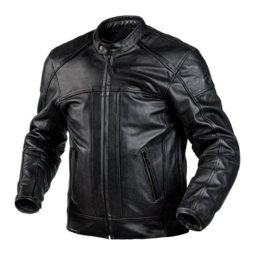 Scout куртка кожаная Daytona Waterproof Black в Воронеже