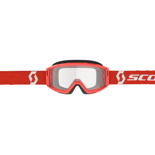 Scott очки кроссовые Primal Red прозрачная линза в Воронеже