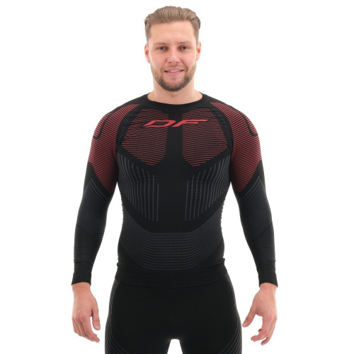 Dragonfly Термофутболка 3DThermo Red с длинным рукавом в Воронеже