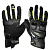 Sweep Перчатки кожаные+текстиль Hammer Black/Yellow в Воронеже