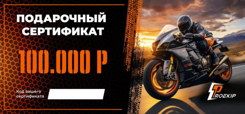 Подарочный сертификат Pro-Ekip.ru на 100.000р в Воронеже