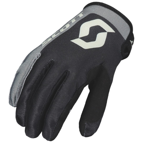 Scott Перчатки 350 Race black/grey в Воронеже