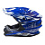 AiM Шлем кроссовый JK803S Blue/White в Воронеже