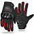 Ones Again Перчатки текст MG-14 black-red в Воронеже